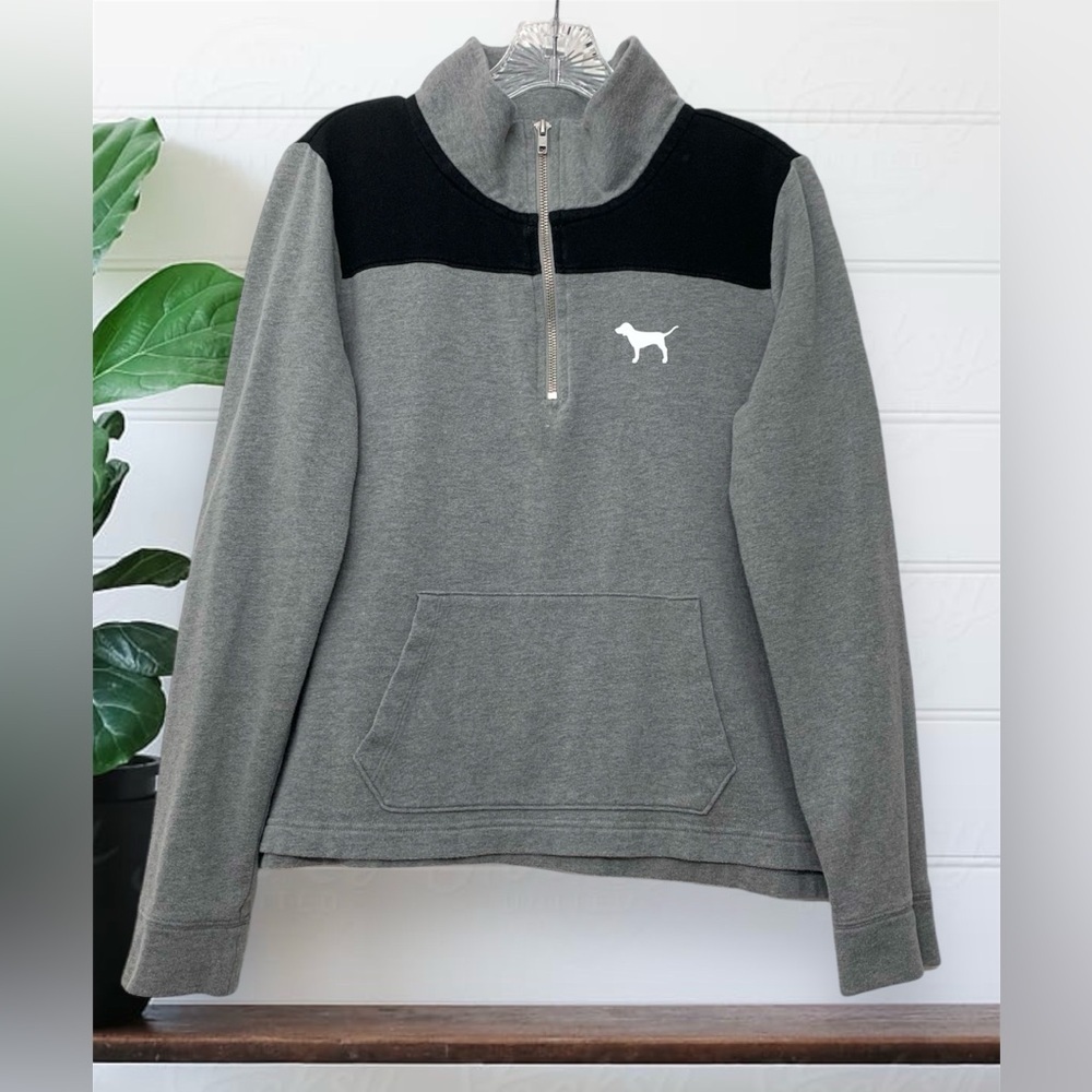 PINK Victoria's Secret Quarter Zip Sweatshirt